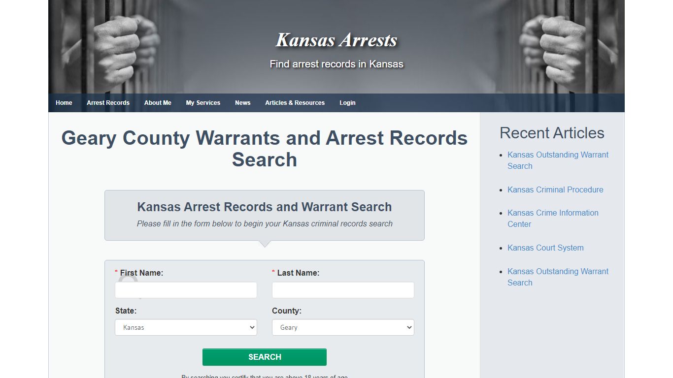 Geary County Warrants and Arrest Records Search - Kansas Arrests